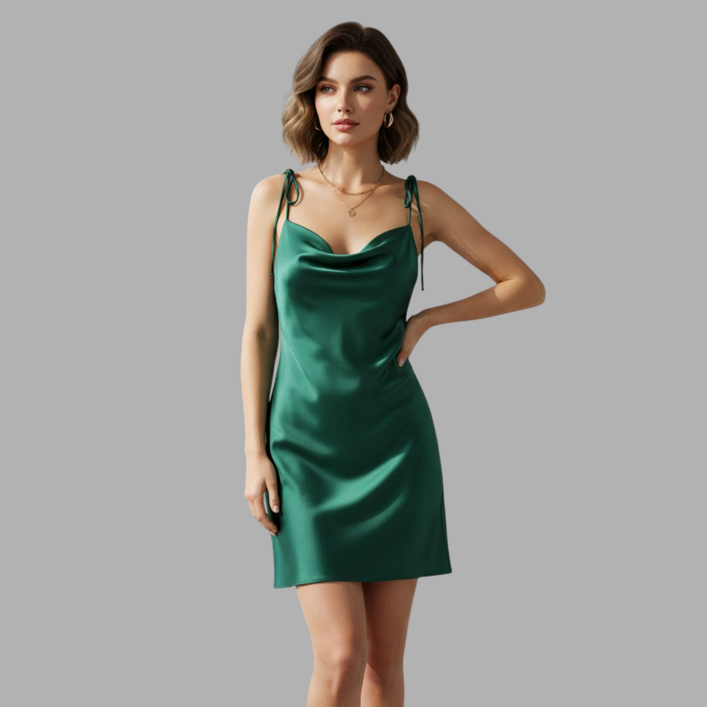 Veluvia Charm Satin Set V7T39S