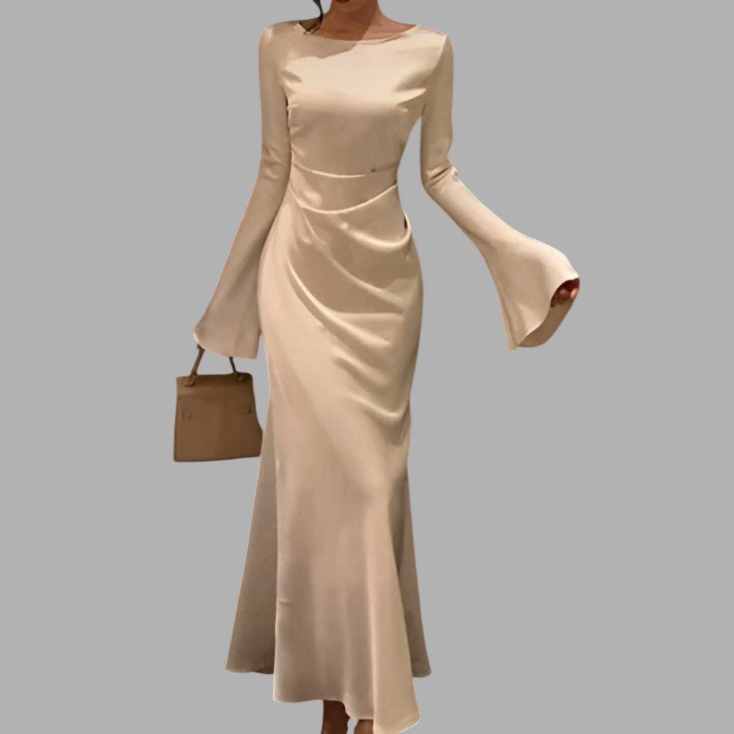LustraBloom Satin Dress L4W27L