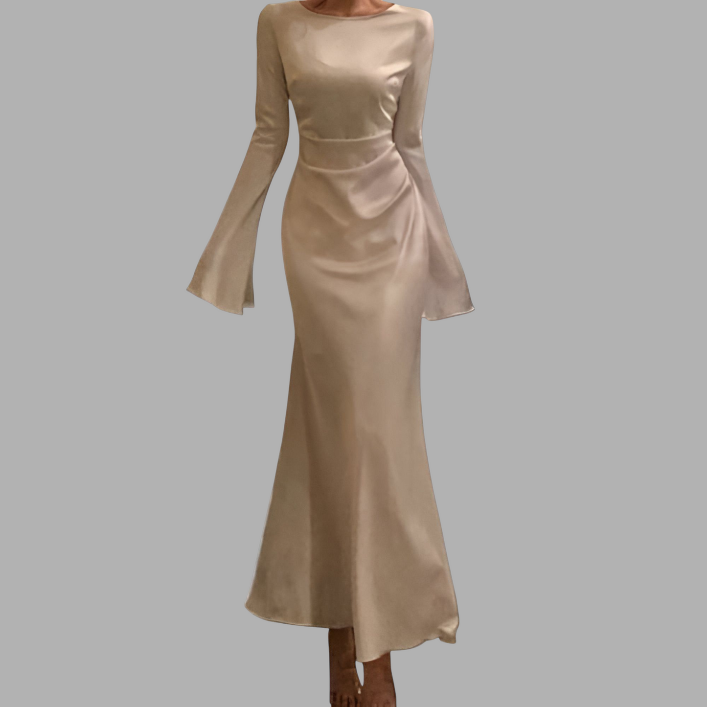 LustraBloom Satin Dress L4W27L