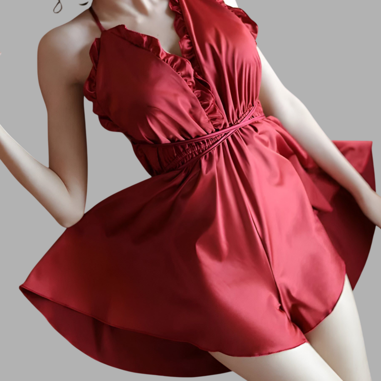 Satin Embrace Night Set S0L81N